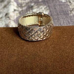 925 Sterling Silver Stretch Band Ring